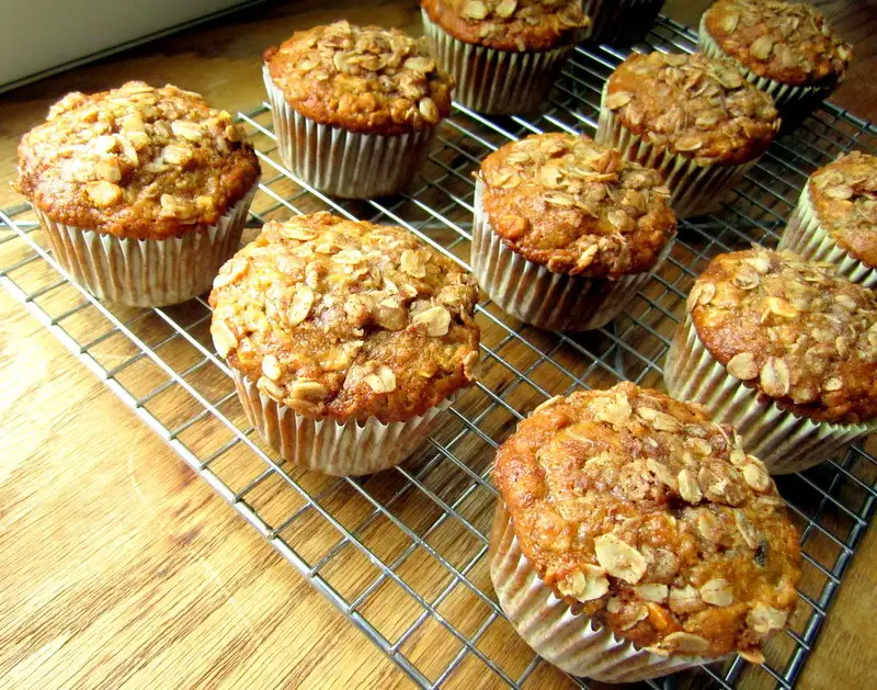 Banana Oat Muffins