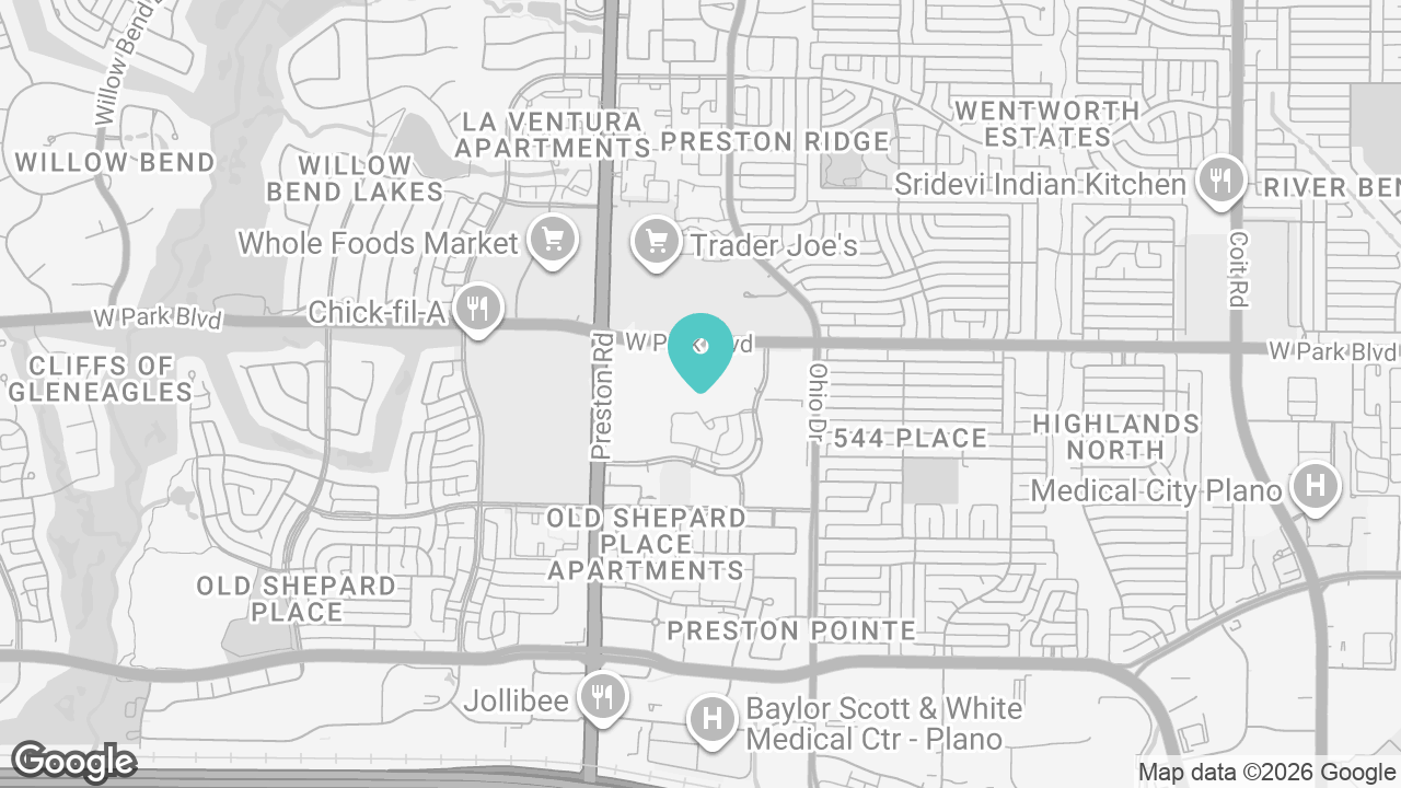 Plano location map