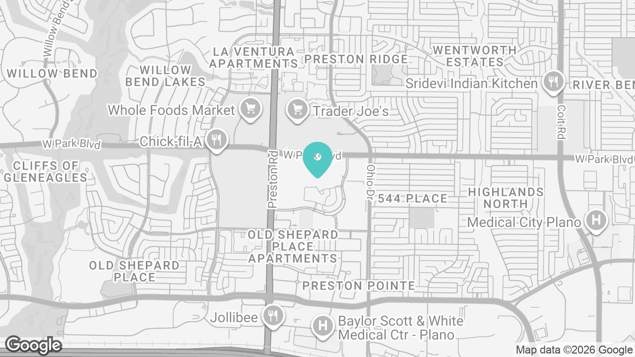 Plano location map