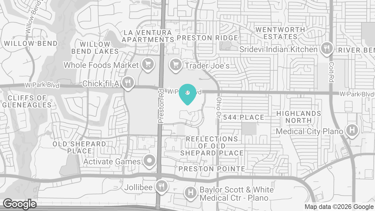 Plano location map