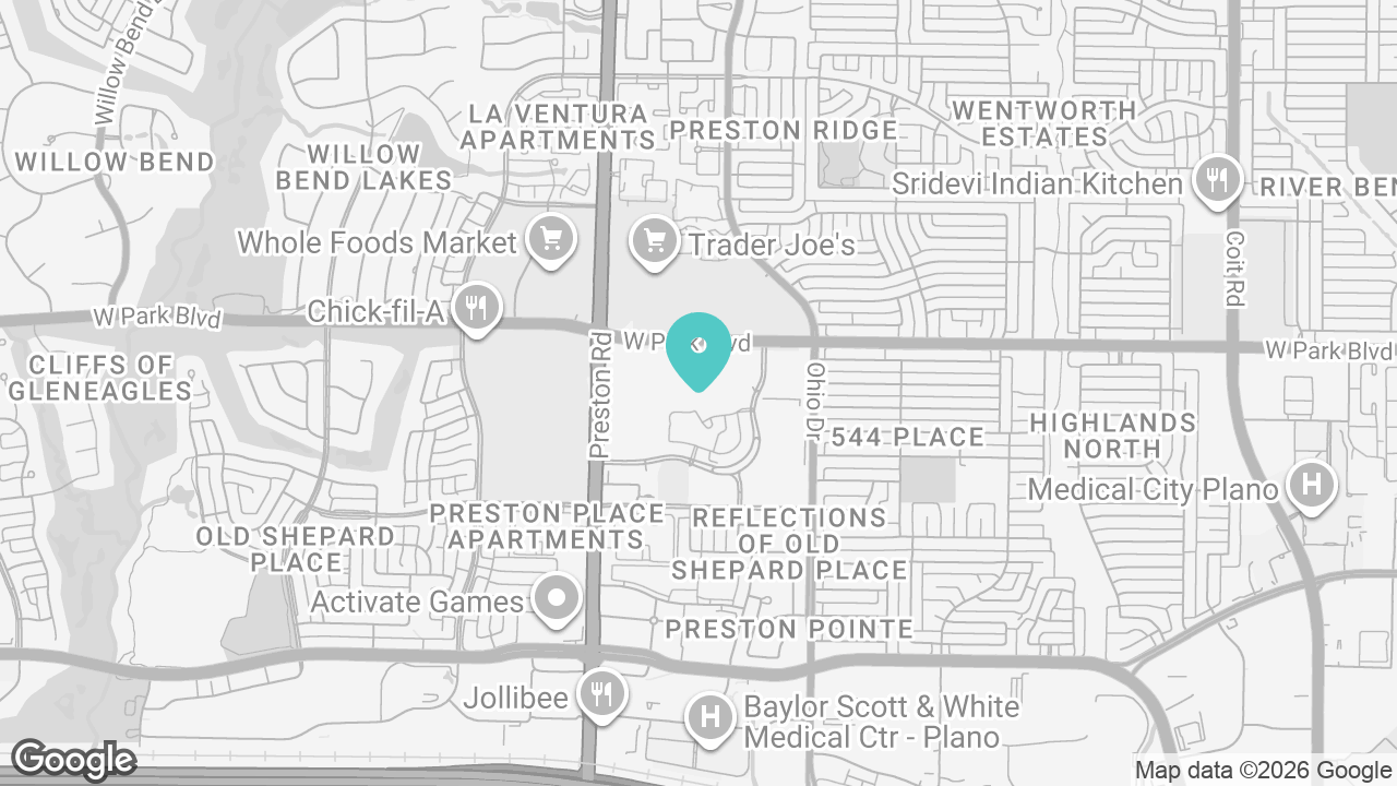 Plano location map