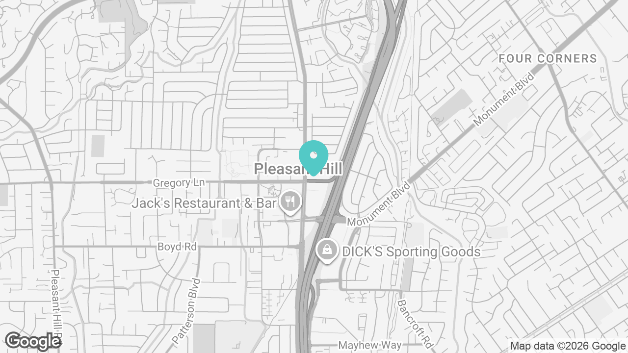 Pleasant Hill location map