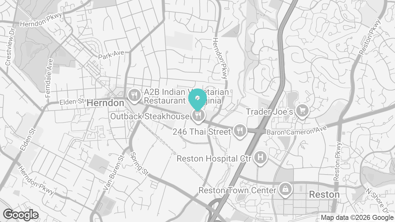 Reston location map