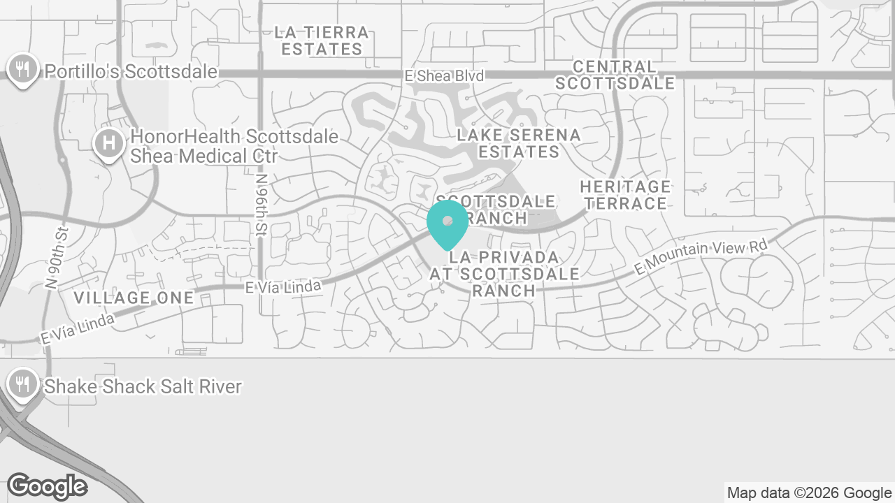 Scottsdale Ranch location map