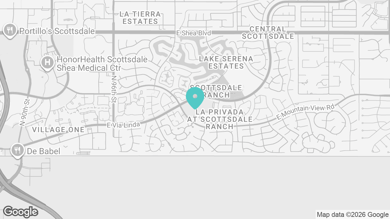 Scottsdale Ranch location map