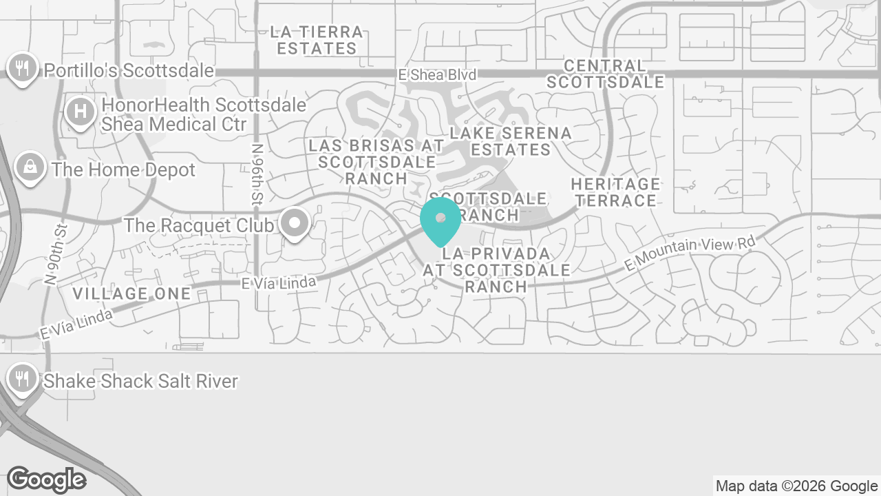 Scottsdale Ranch location map
