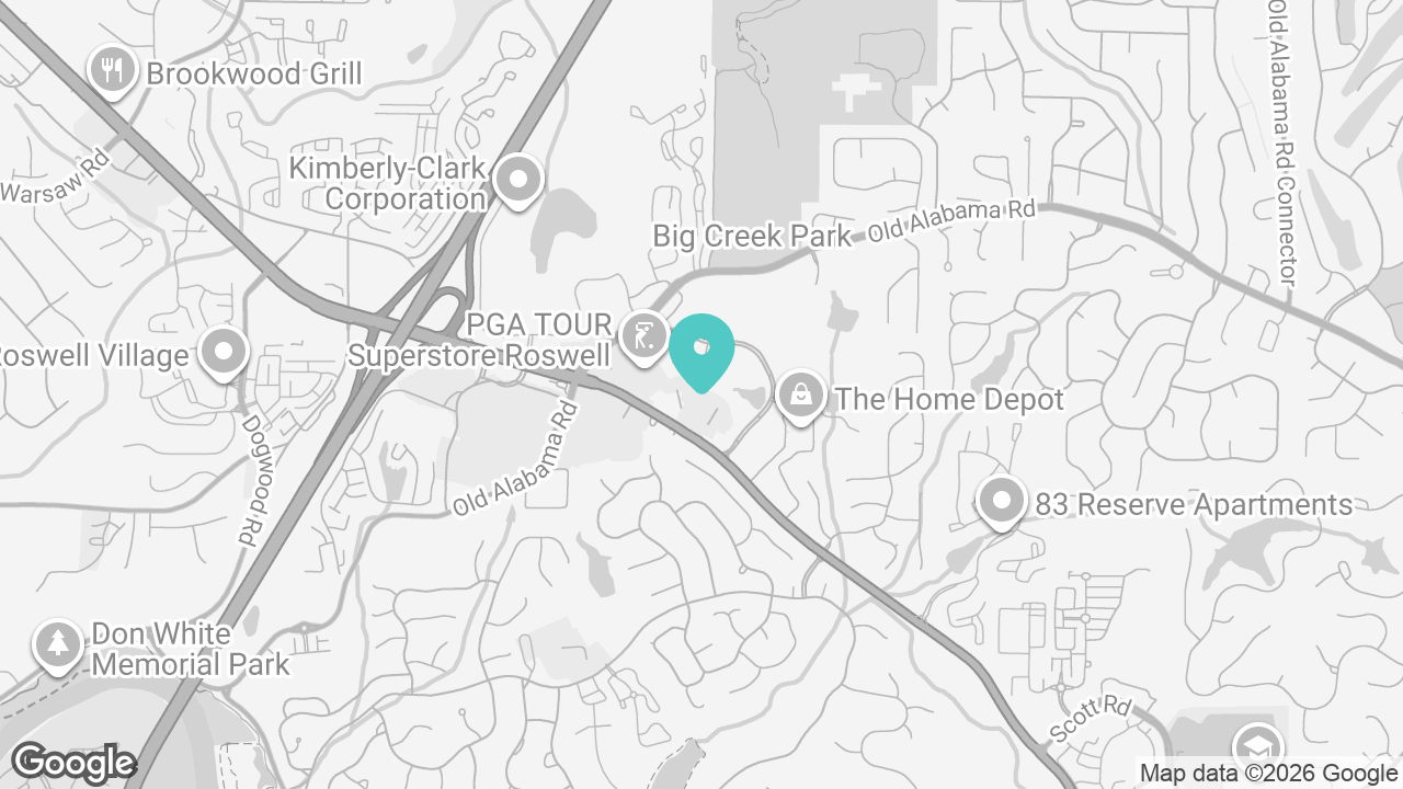 Roswell location map
