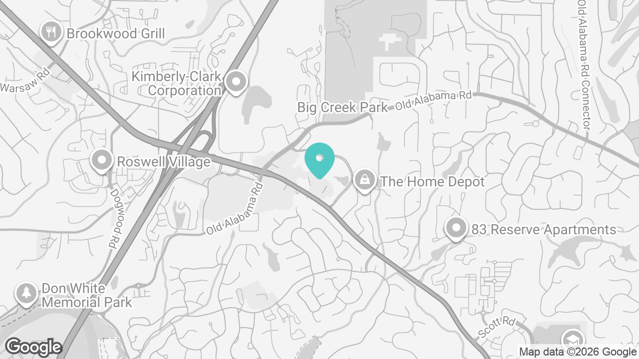 Roswell location map