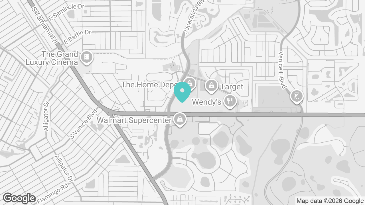 Venice location map