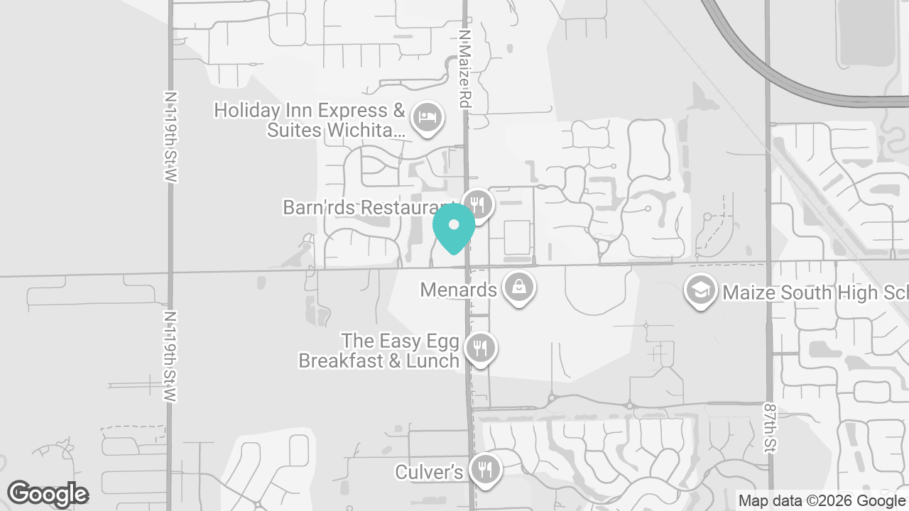 West Wichita location map