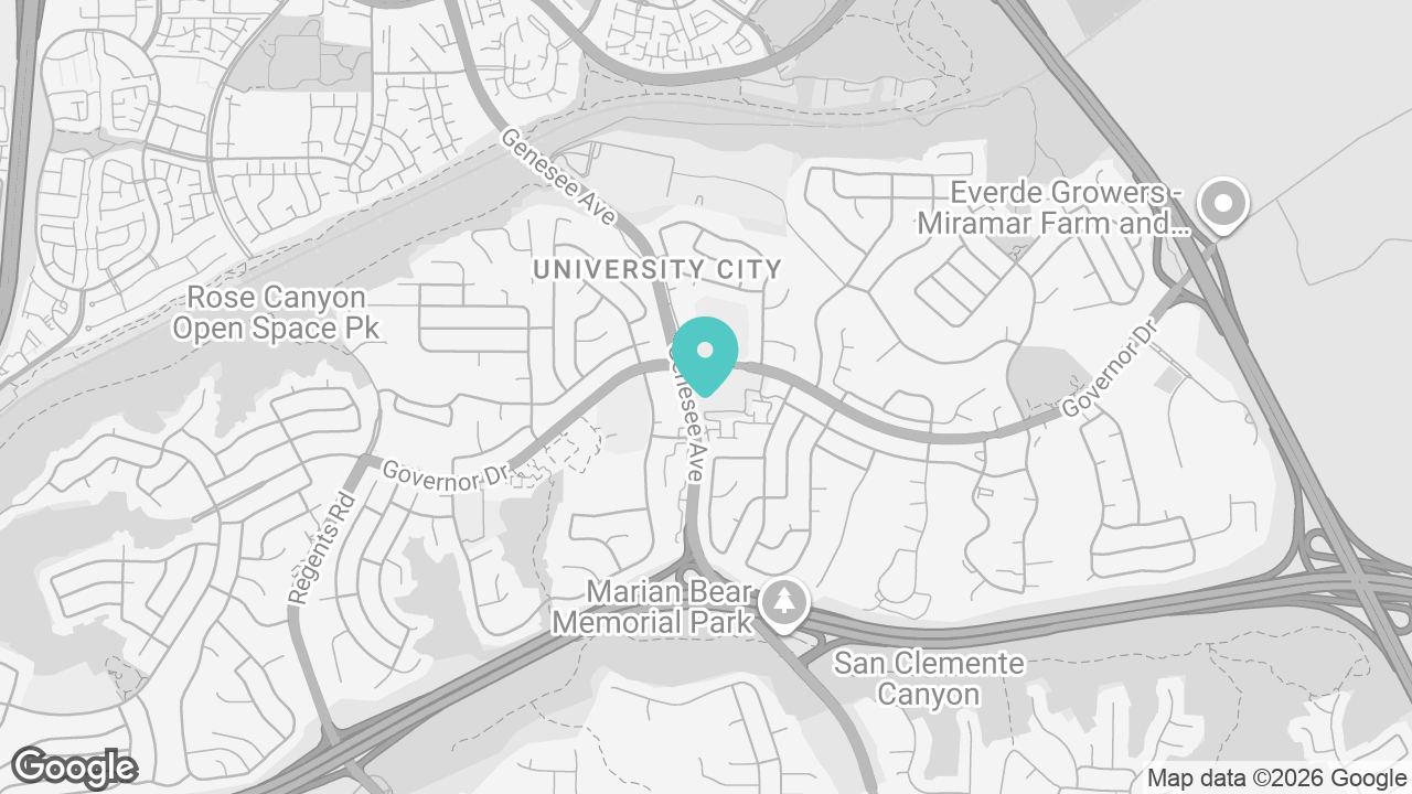 La Jolla UTC location map