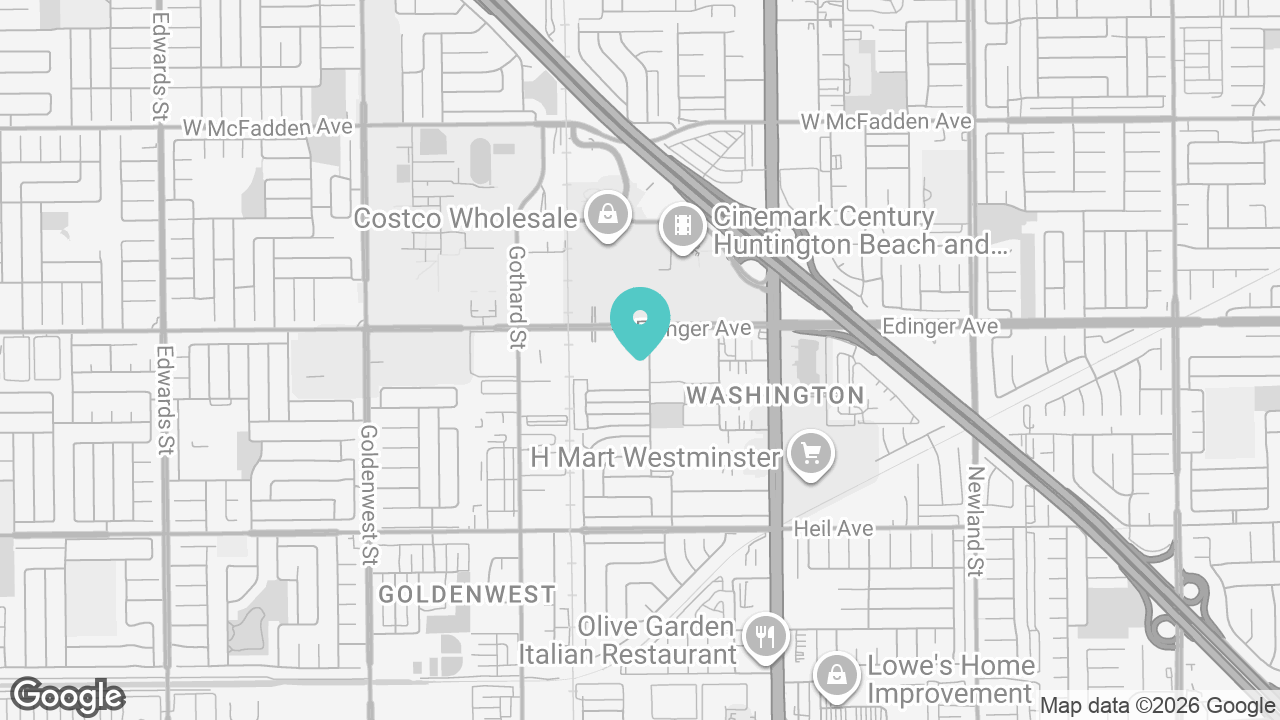 Huntington Beach location map