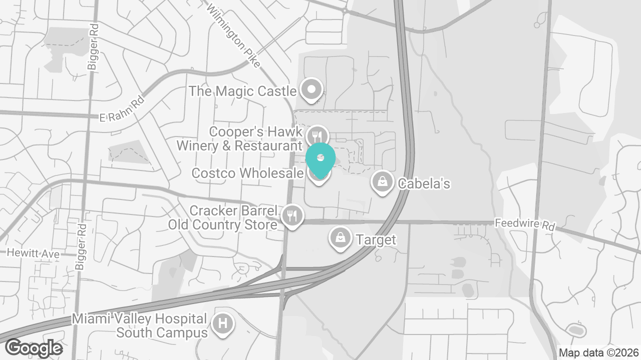 Centerville location map