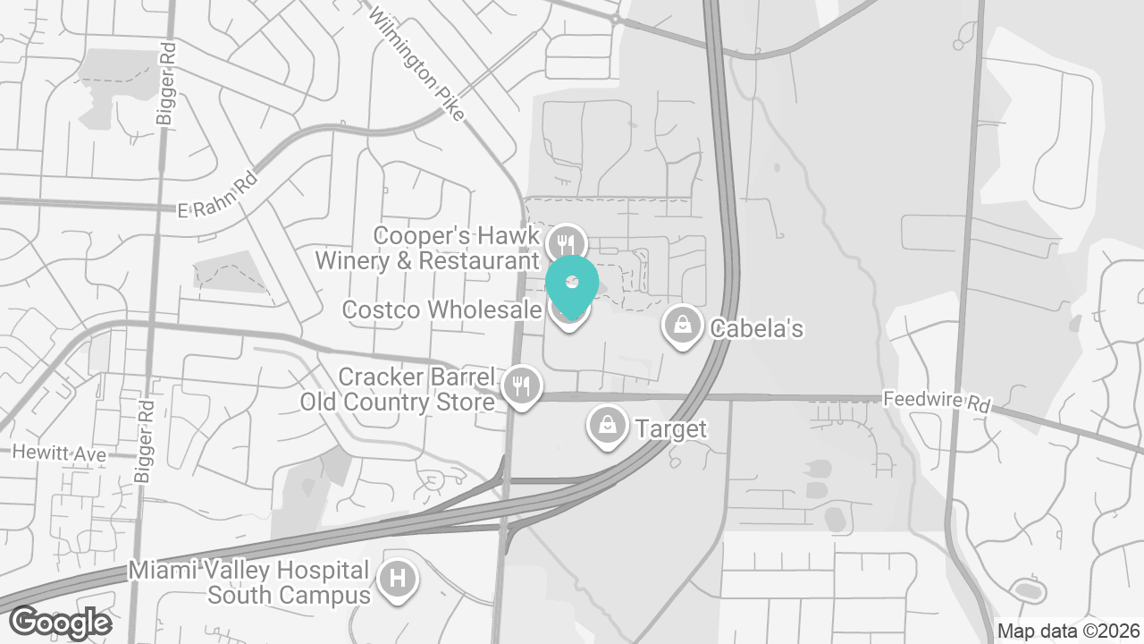 Centerville location map