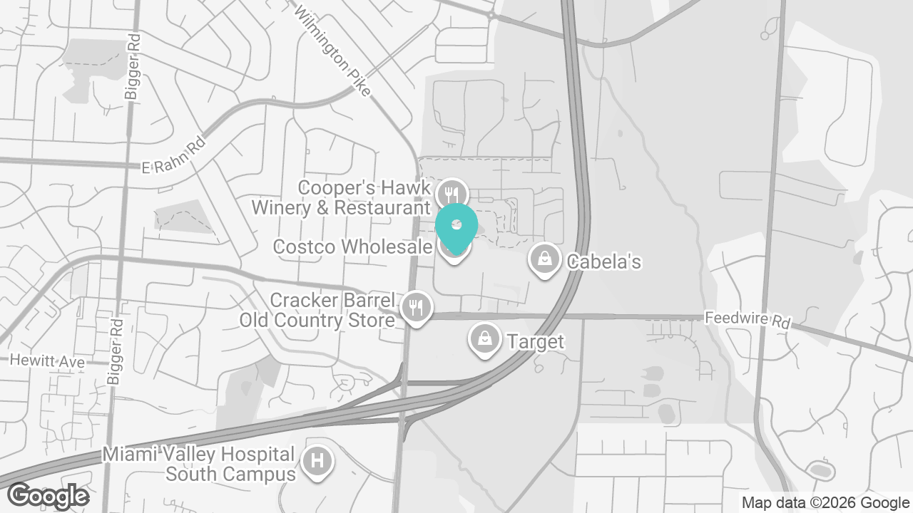 Centerville location map