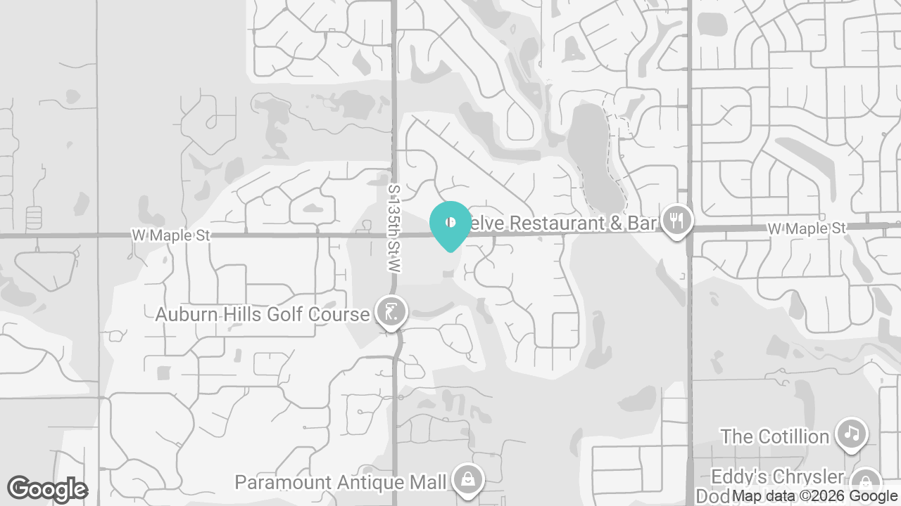 Auburn Hills location map