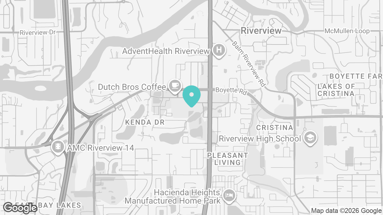 Riverview location map