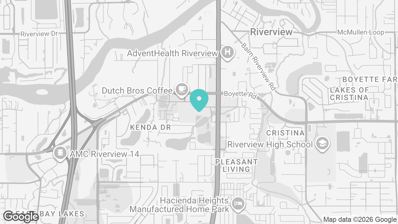 Riverview location map