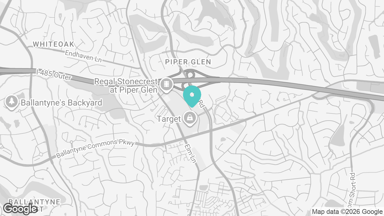 Charlotte Stonecrest location map