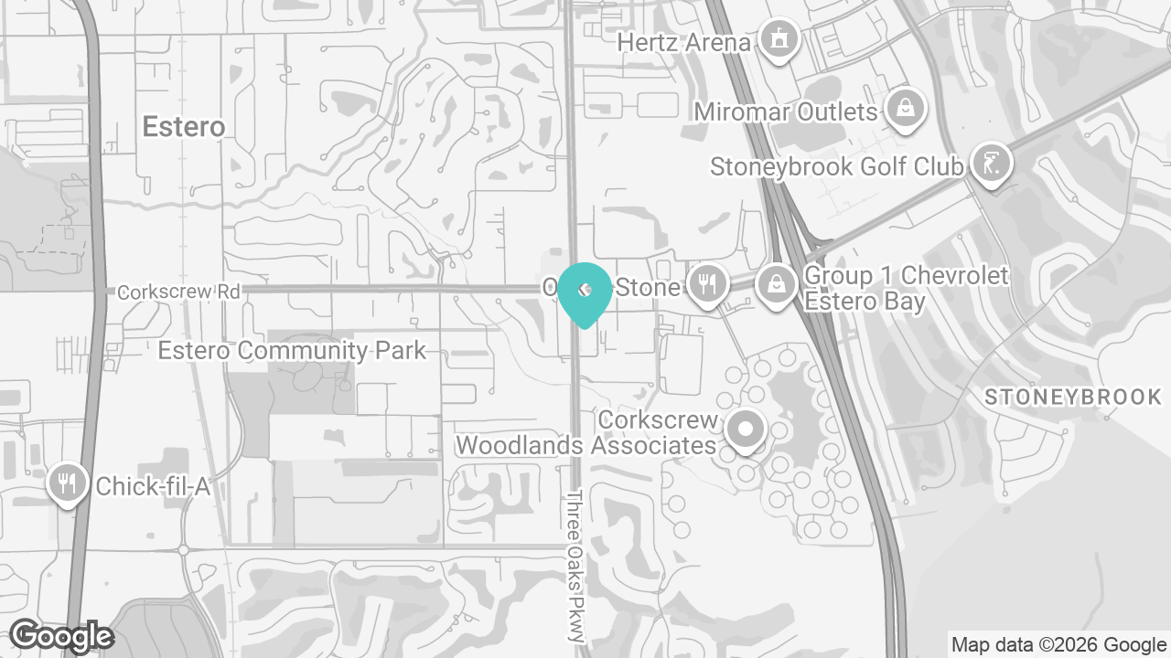 Estero location map