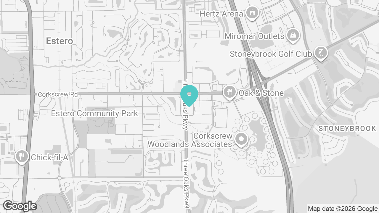 Estero location map