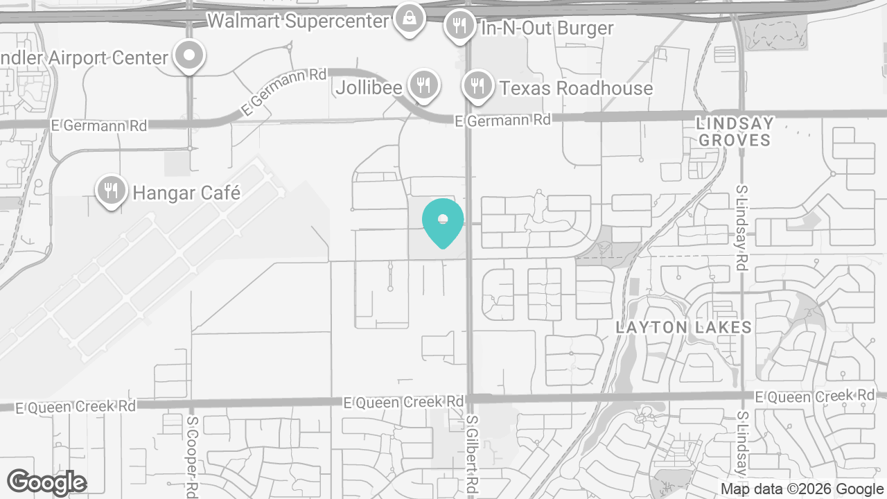 Chandler location map