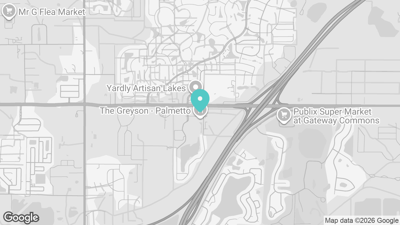 Palmetto location map