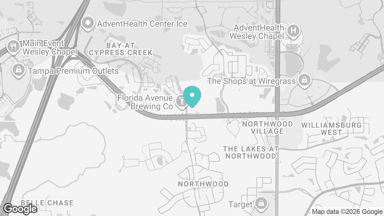 Wesley Chapel location map