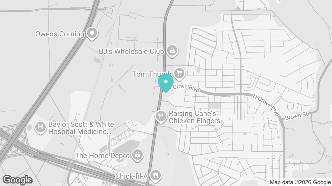 Waxahachie location map