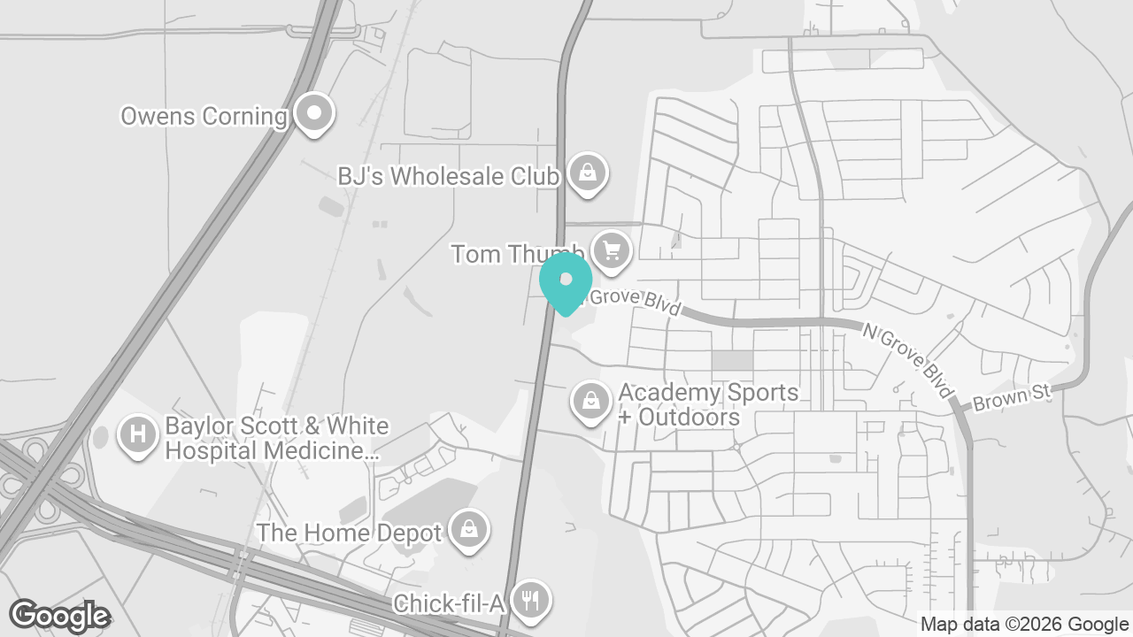 Waxahachie location map