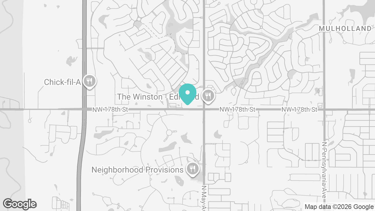 Edmond location map
