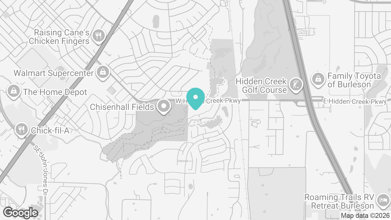 Burleson location map