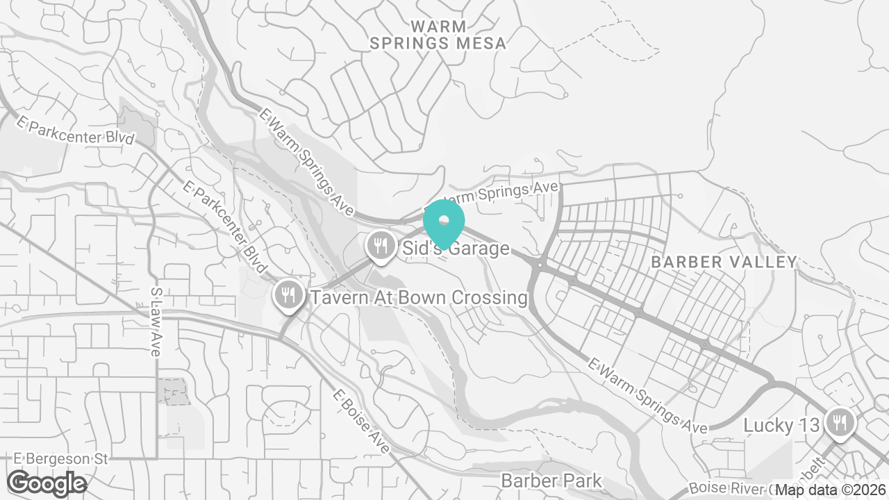 Barber Valley location map