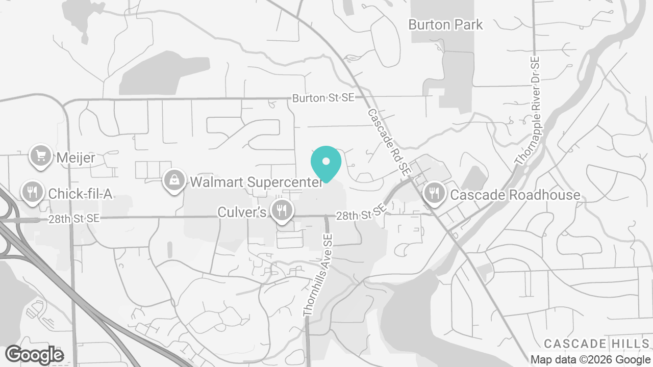 Cascade location map