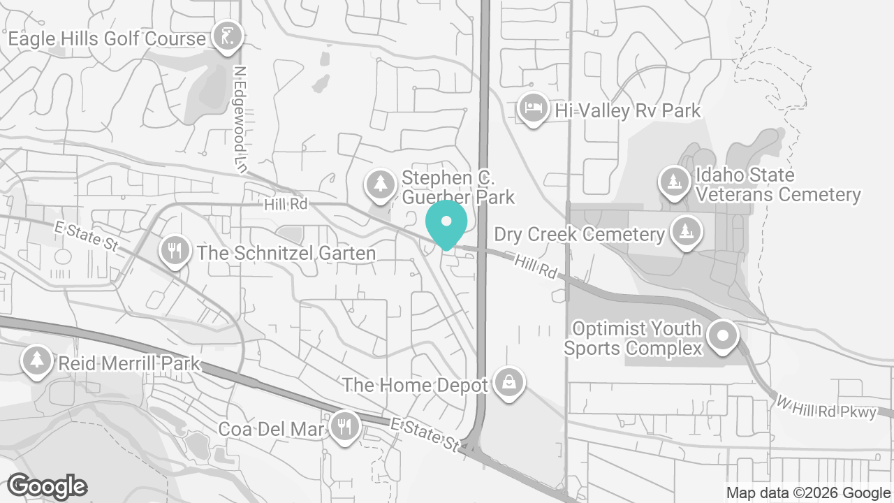 Eagle location map