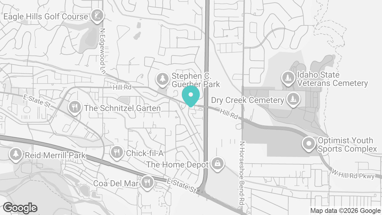 Eagle location map