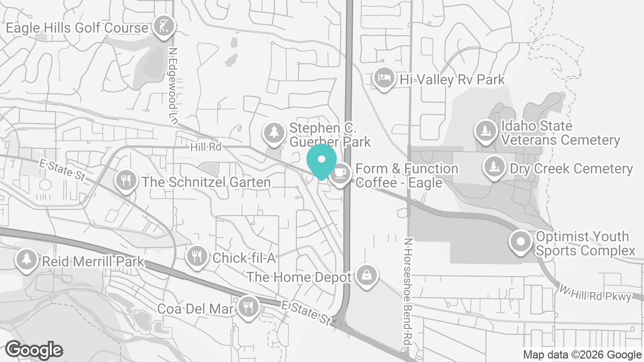 Eagle location map