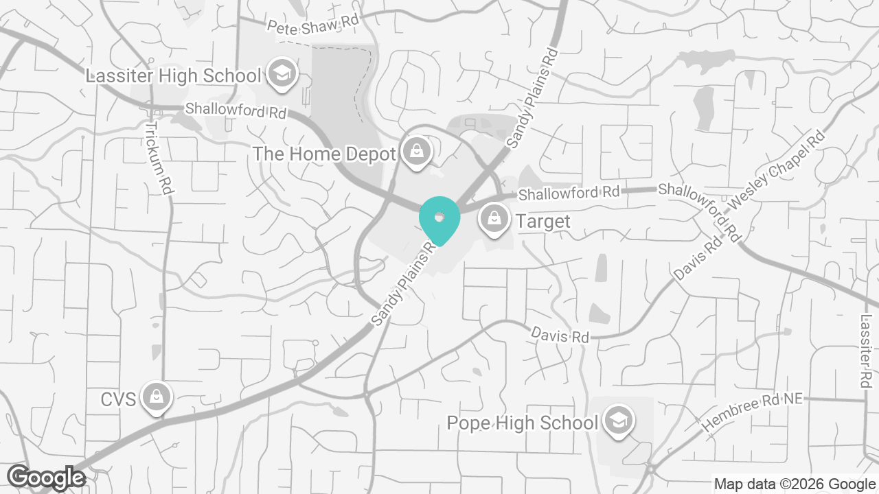 East Cobb location map