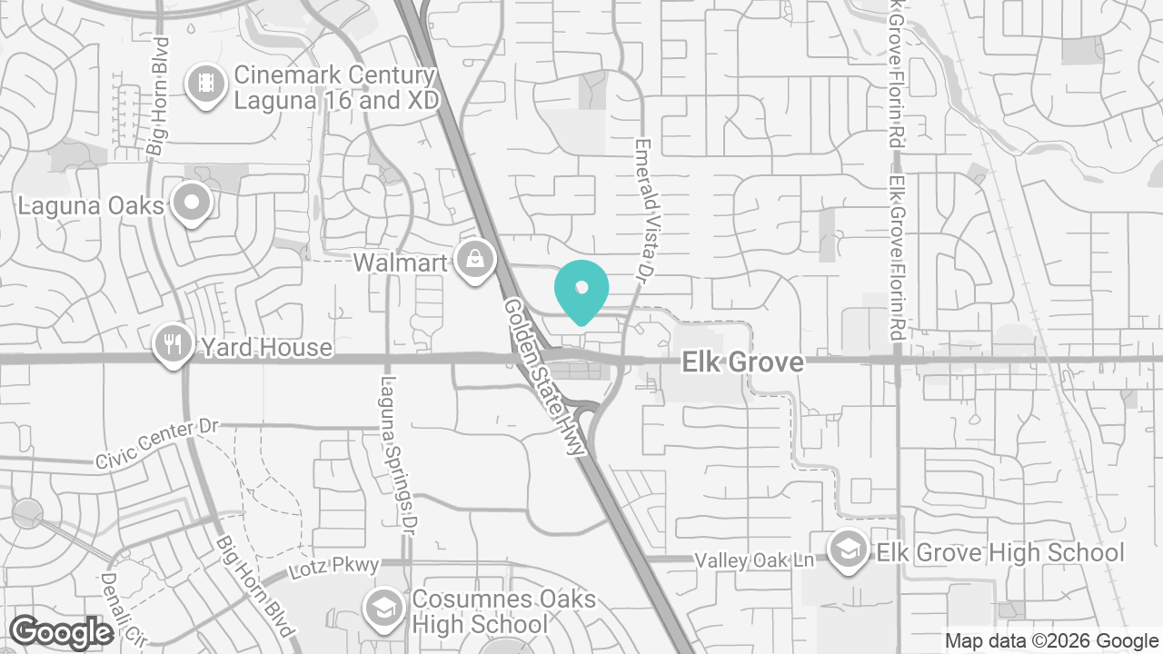 Elk Grove location map