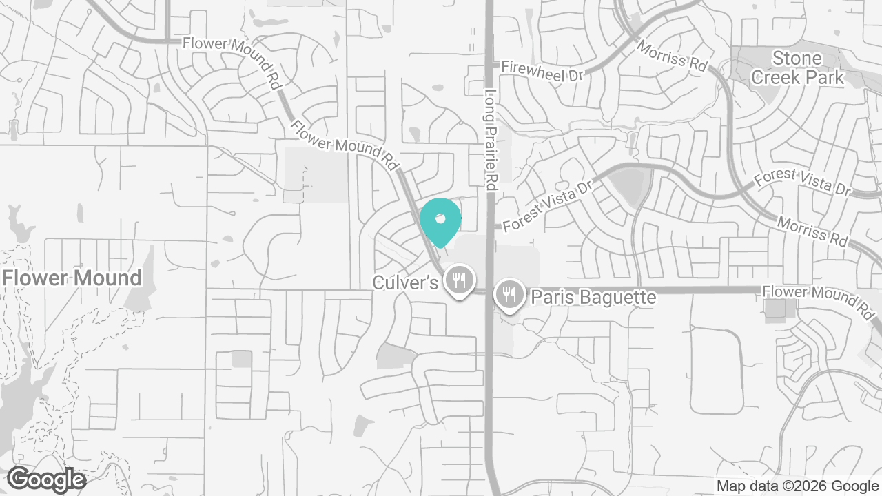 Flower Mound location map
