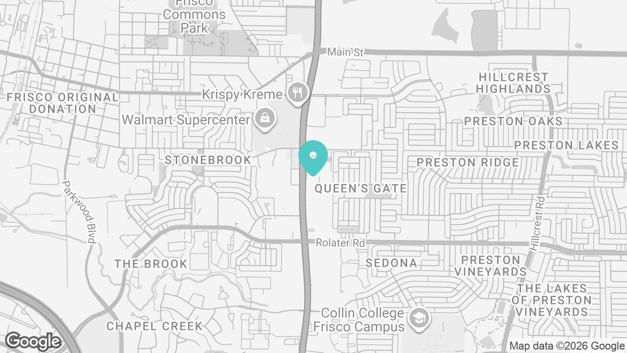 Frisco location map