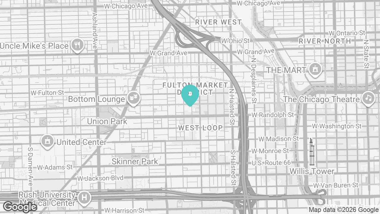 Fulton Market location map