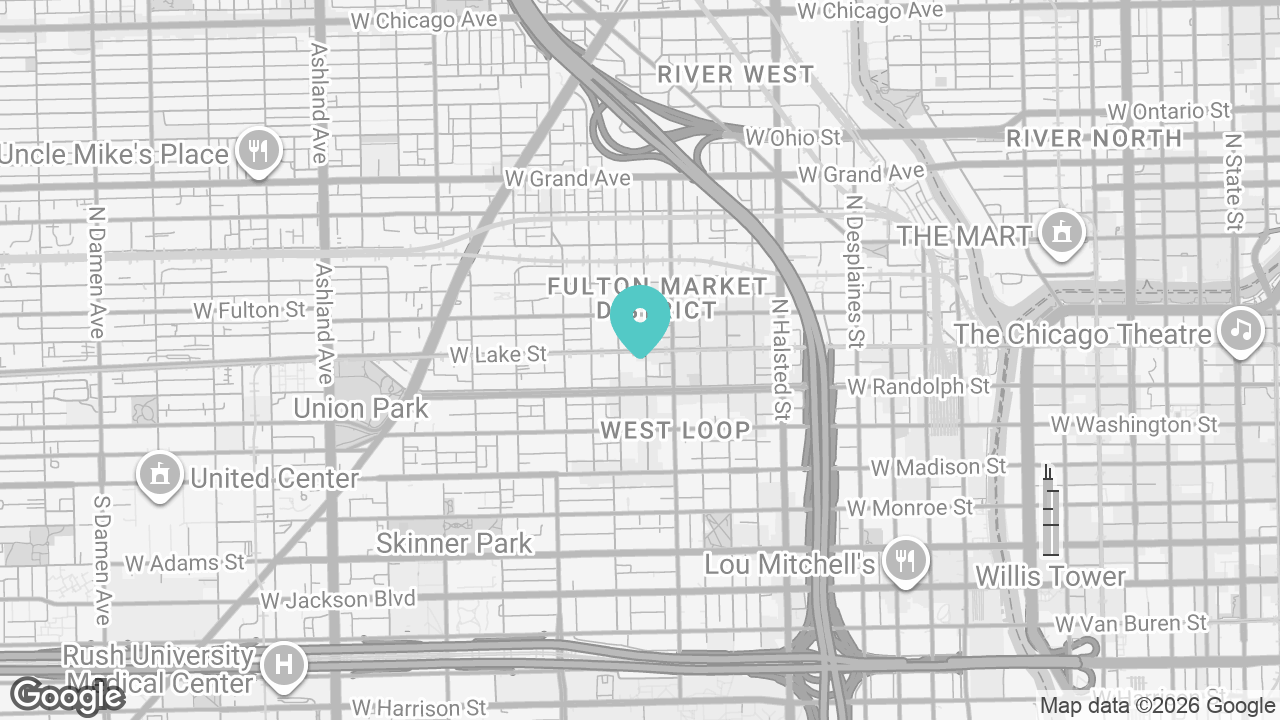 Fulton Market location map