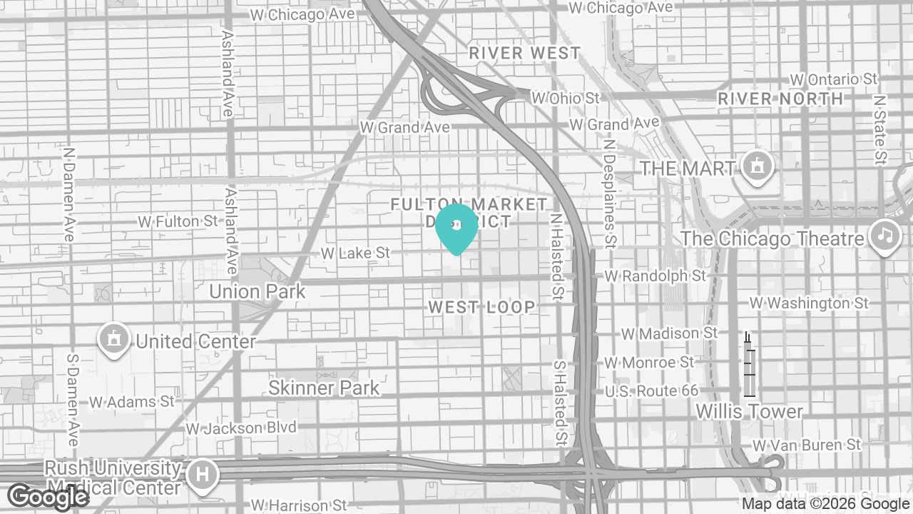 Fulton Market location map