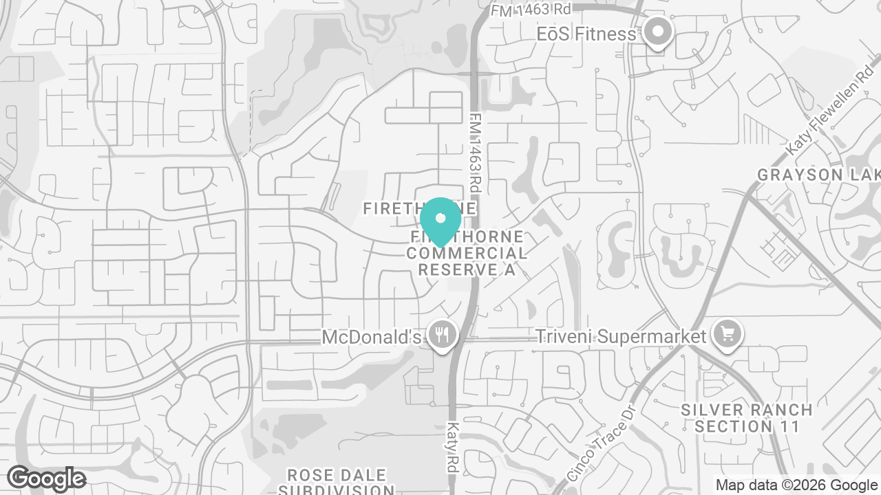 Katy location map