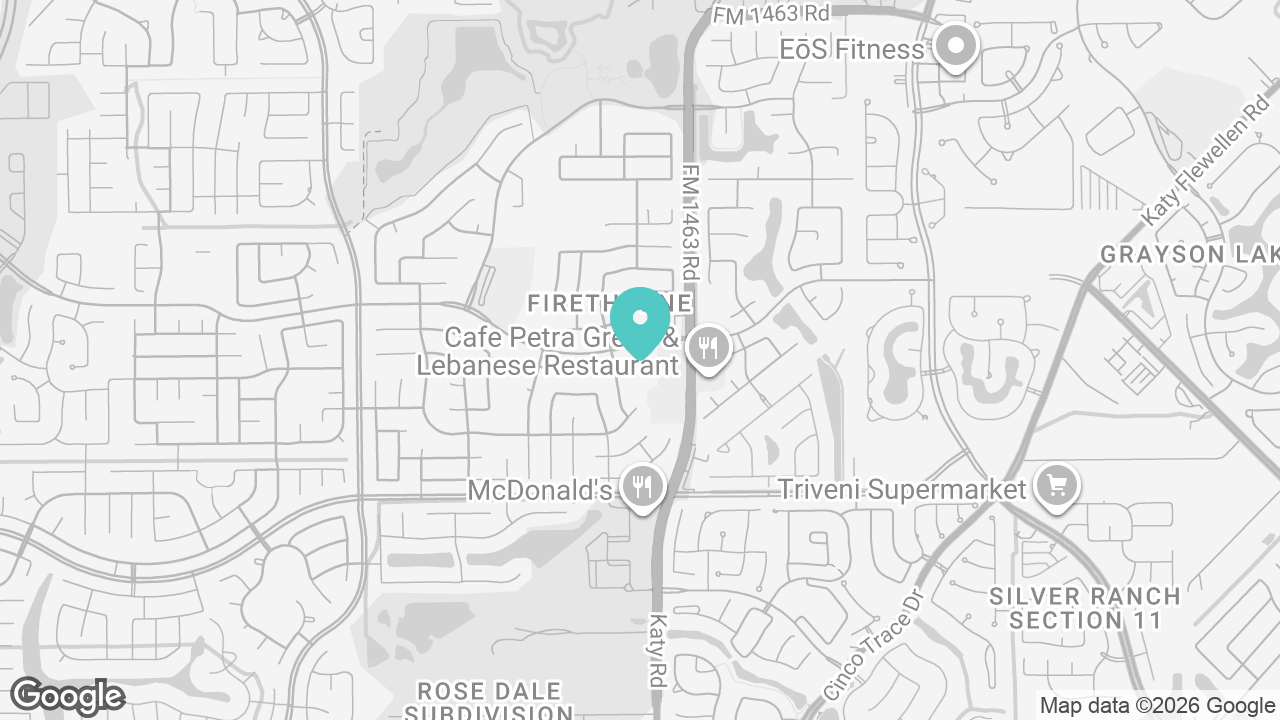 Katy location map