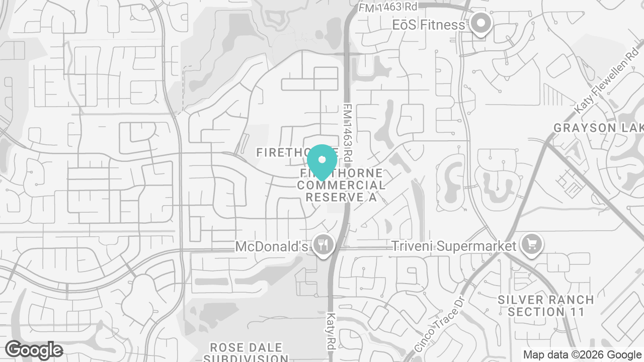 Katy location map