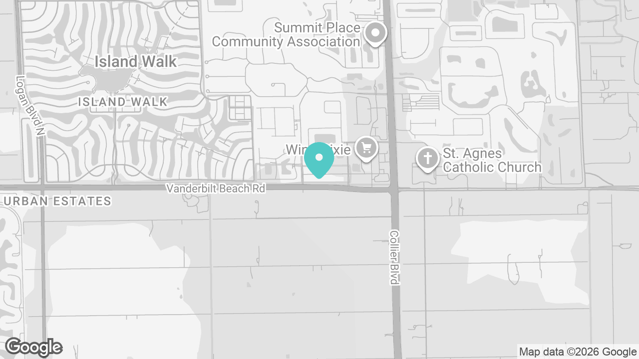 North Naples location map