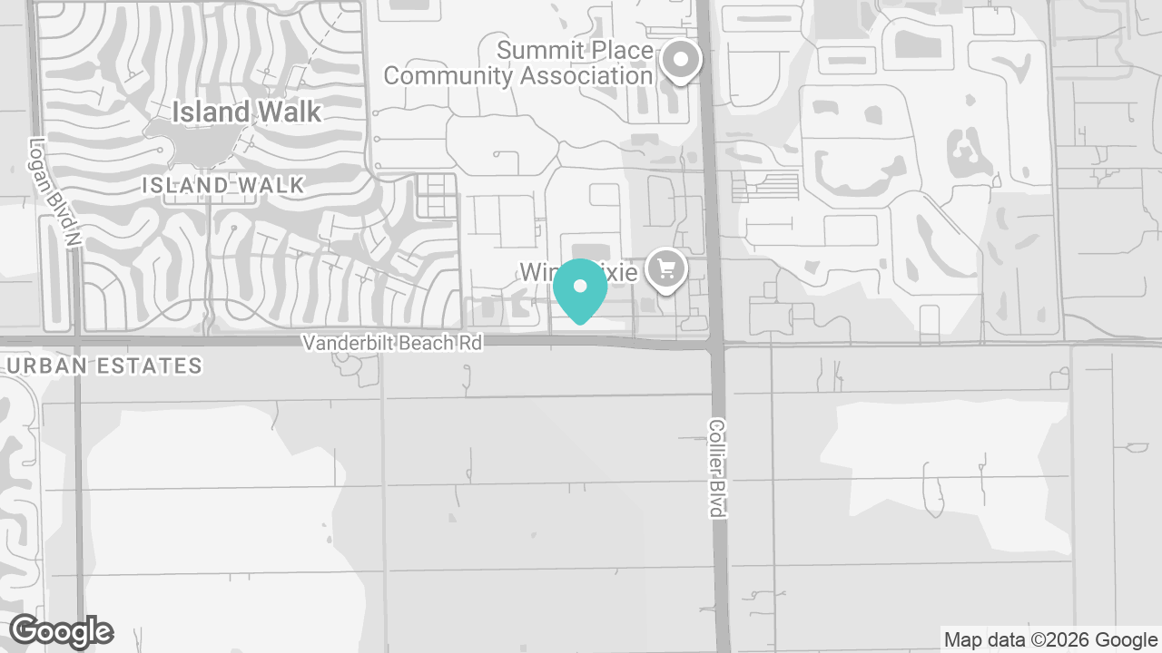 North Naples location map