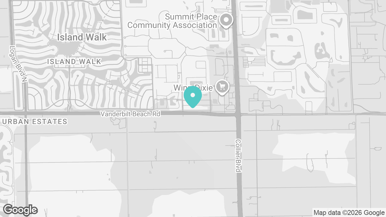 North Naples location map